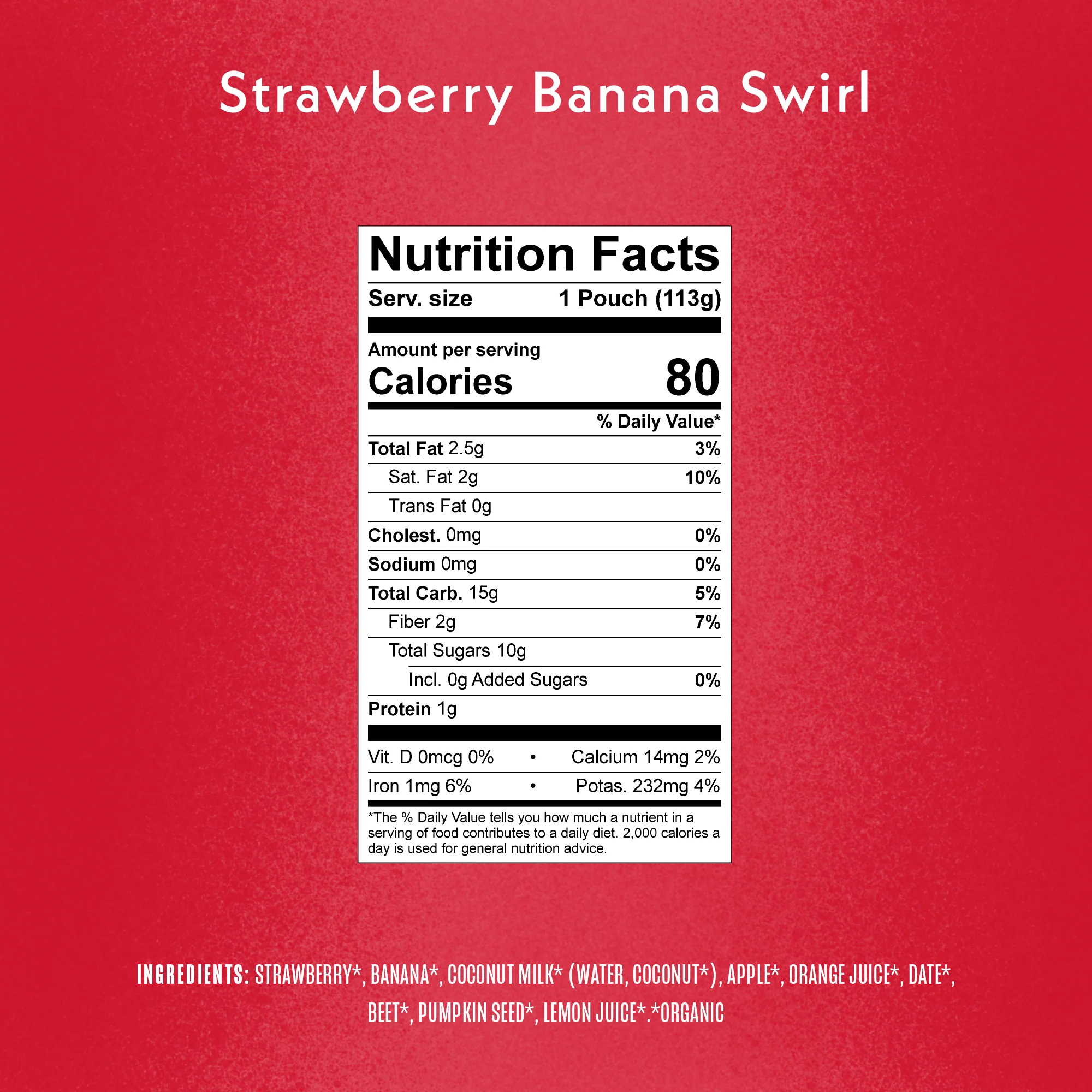 Strawberry Banana Swirl Dairy-Free Smoothie - Image 4