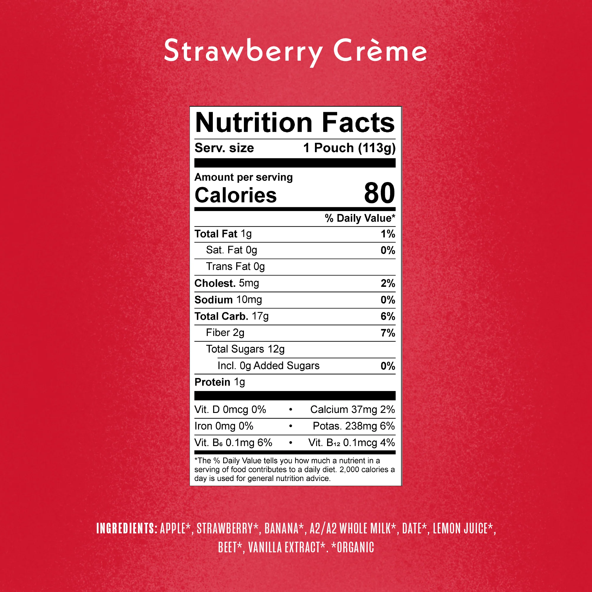 A2/A2 Whole Milk Shake Strawberry Creme - Image 3