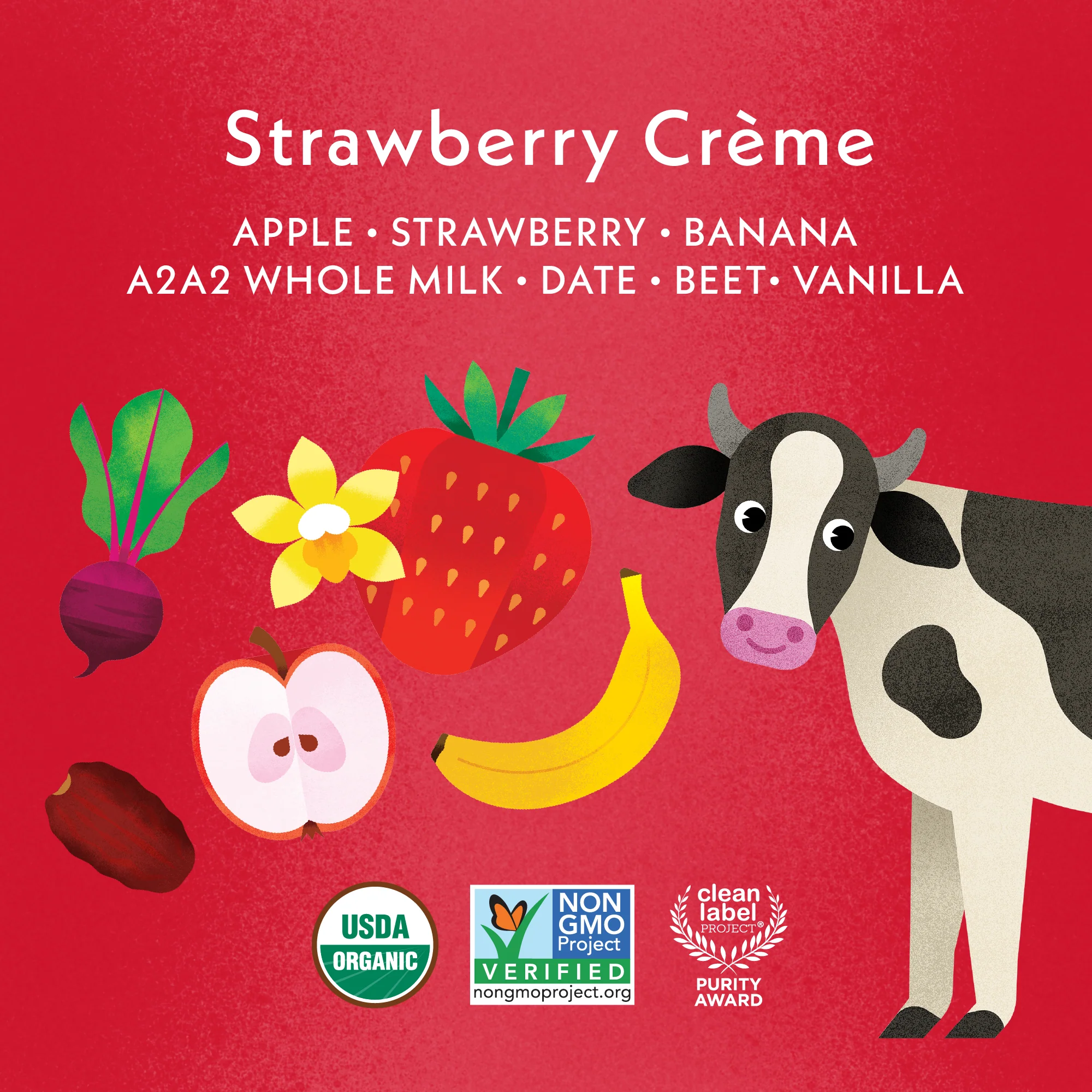 A2/A2 Whole Milk Shake Strawberry Creme - Image 5