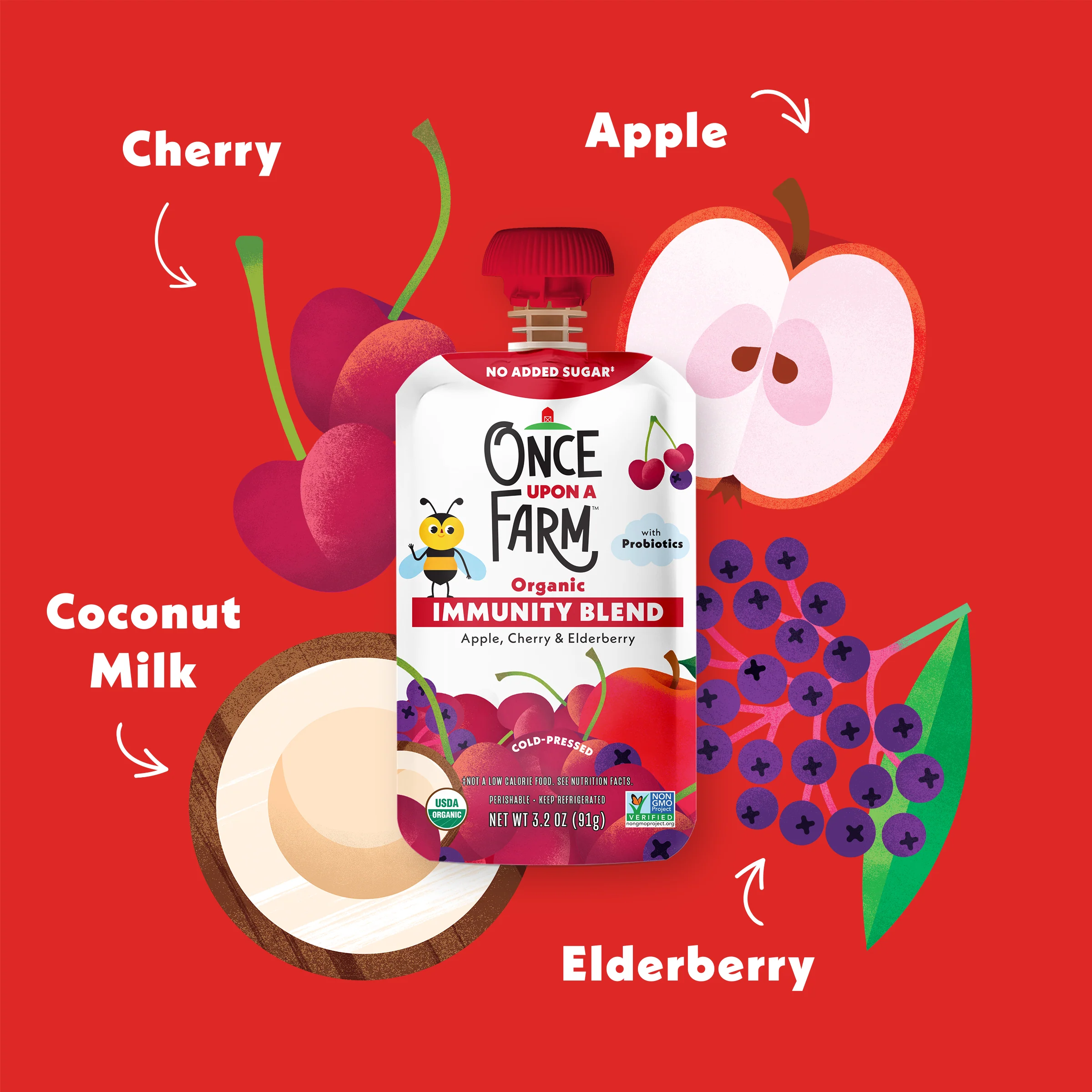 Apple, Cherry & Elderberry Immunity Blend - Image 8