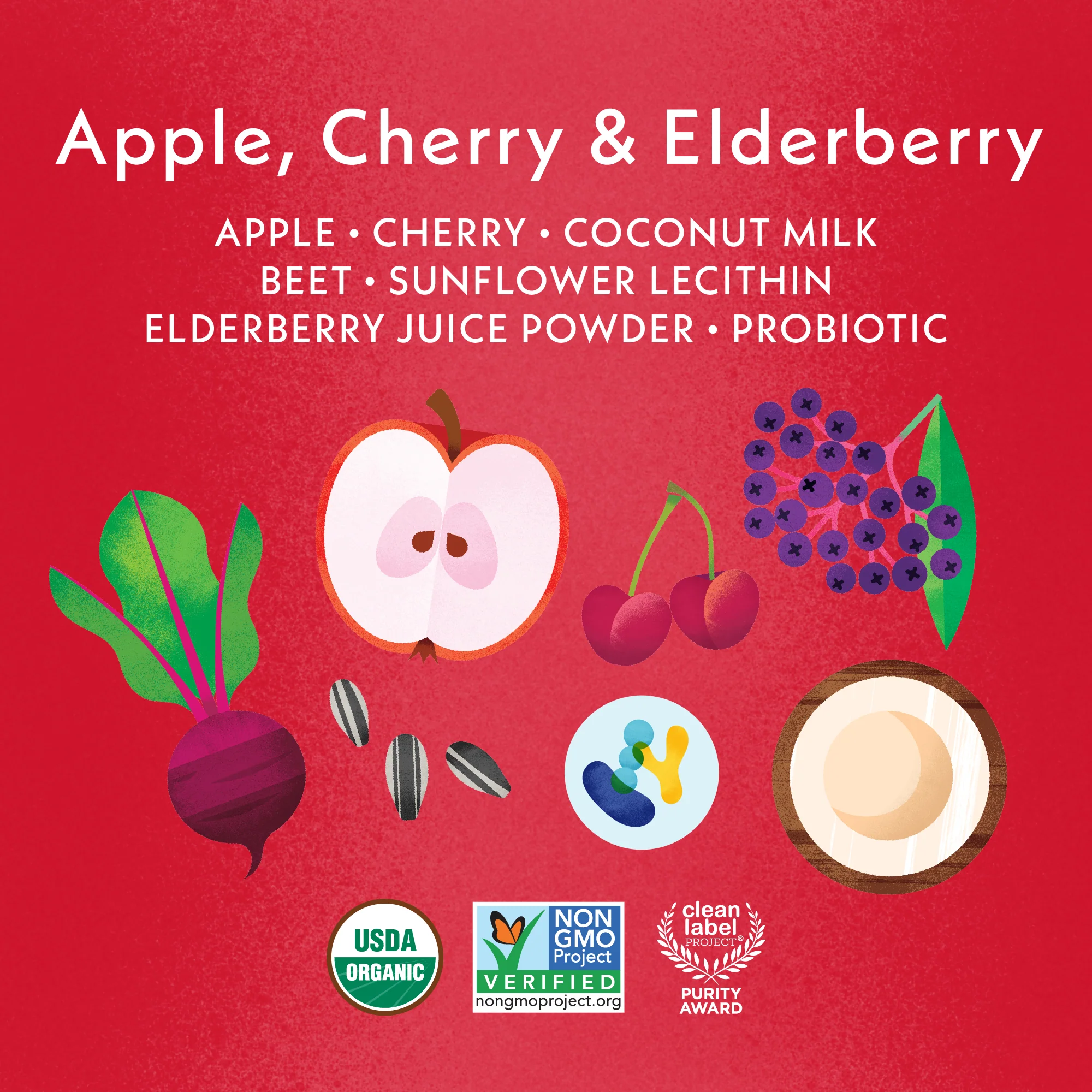 Apple, Cherry & Elderberry Immunity Blend - Image 4