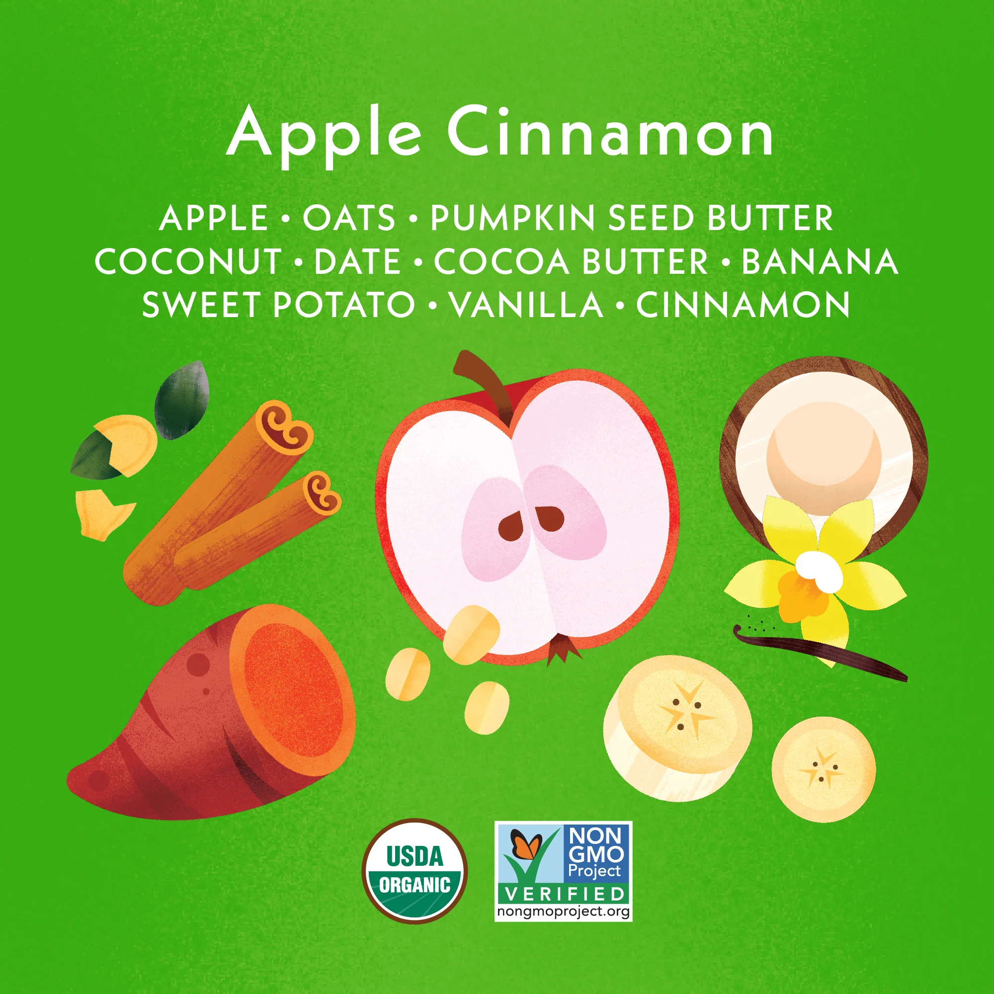 Apple Cinnamon Refrigerated Oat Bar - Image 3