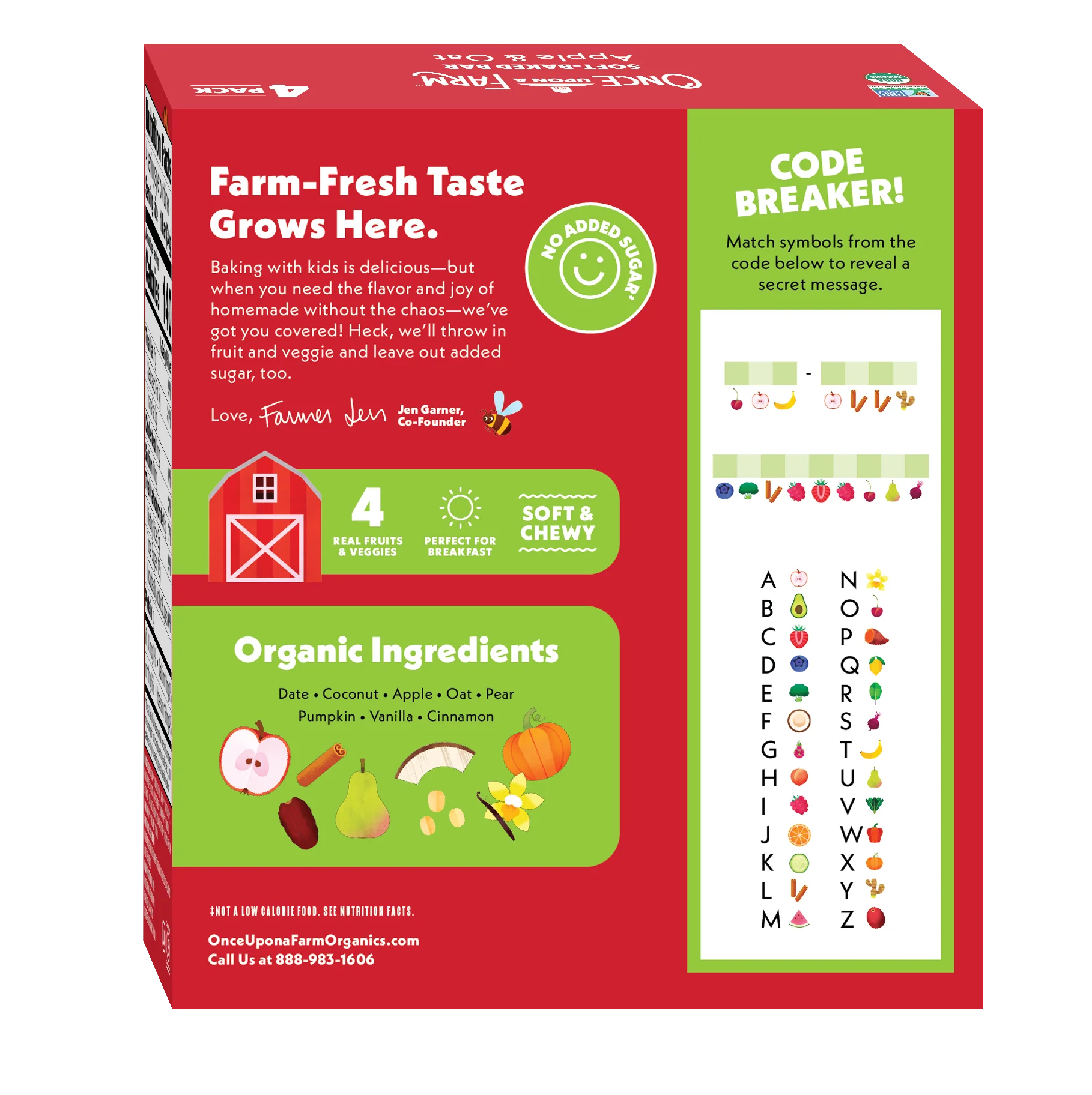 Apple & Oat Soft Baked Bar, 8 boxes - Image 4