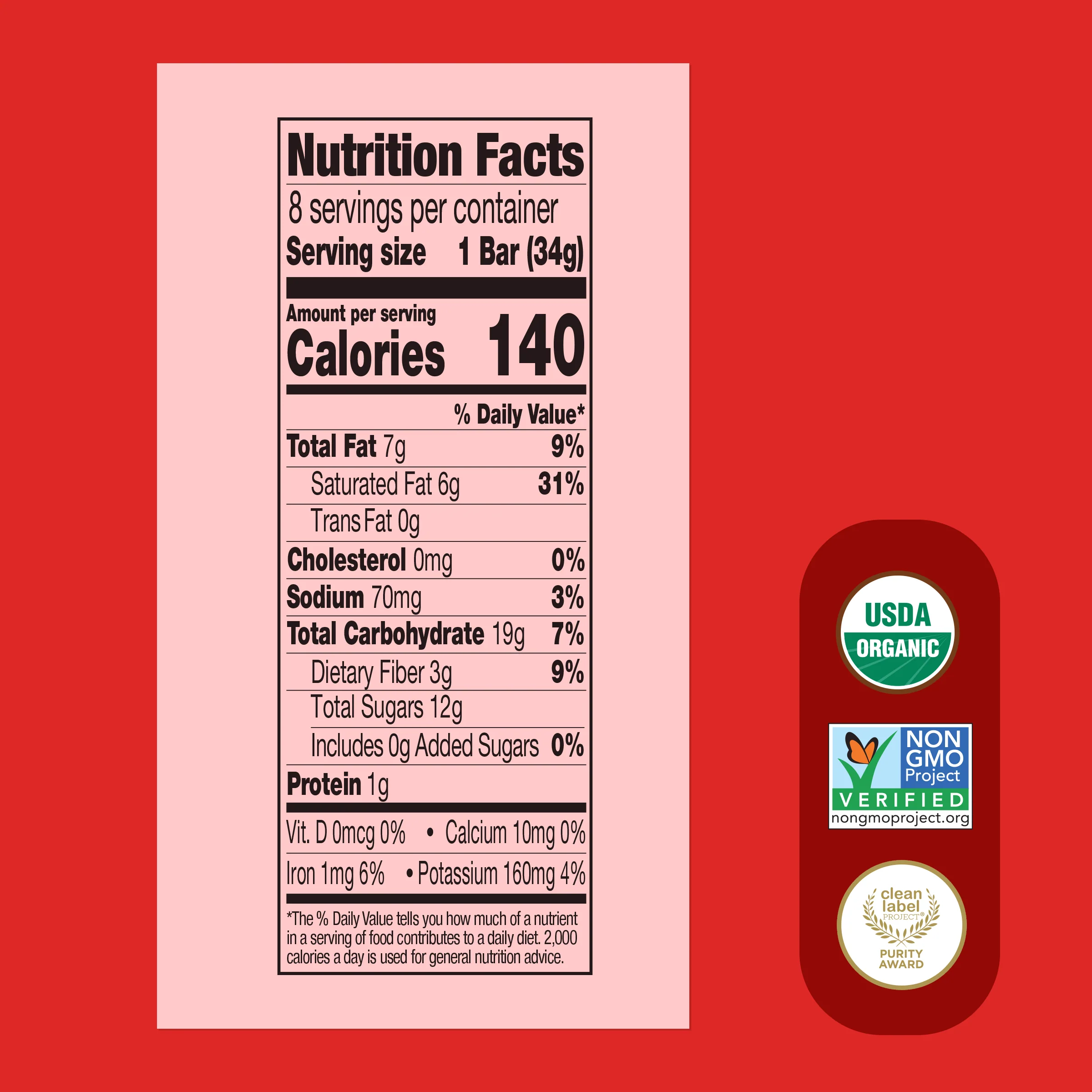 Apple & Oat Soft Baked Bar, 8 boxes - Image 6