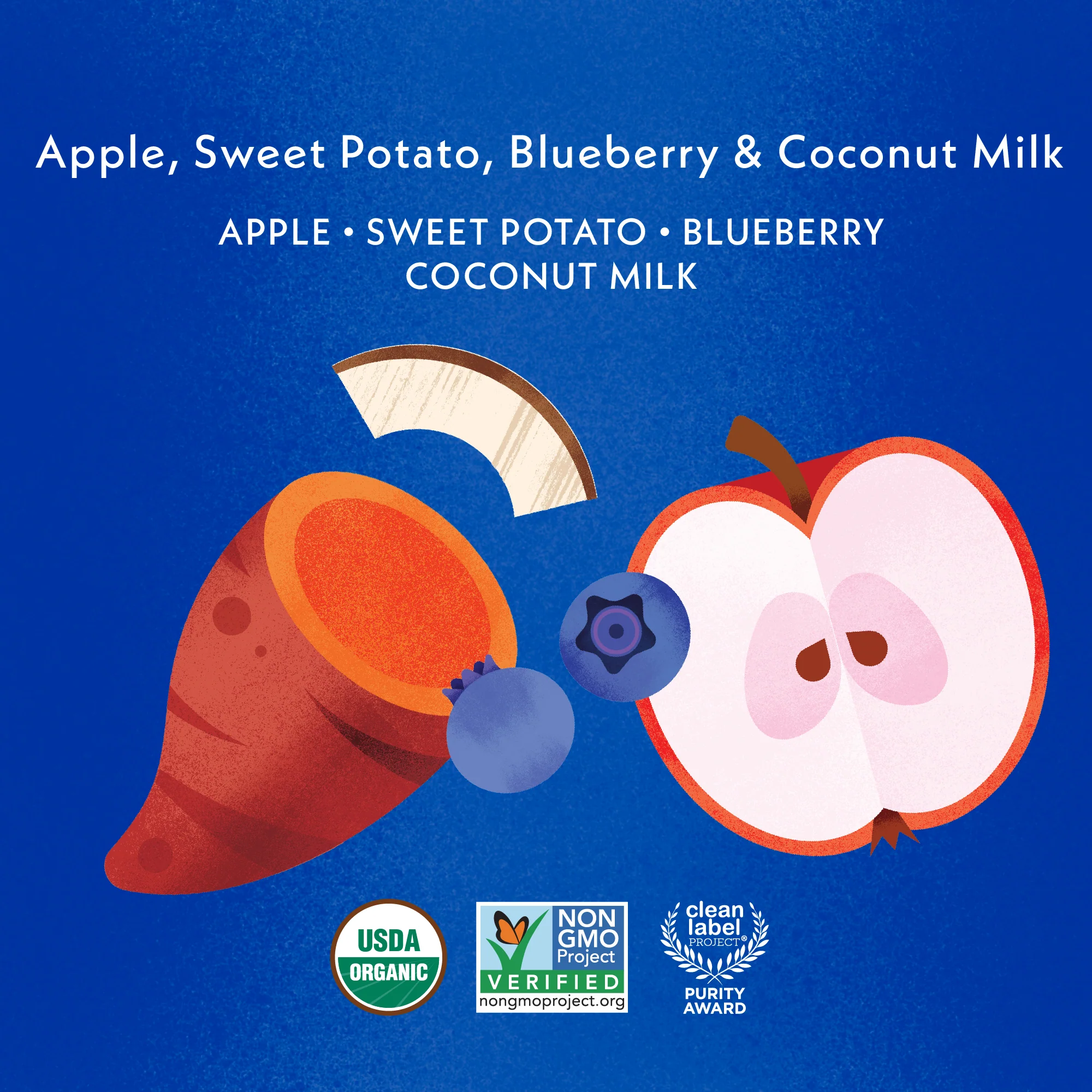Apple, Sweet Potato, Blueberry & Coconut Milk - Image 4
