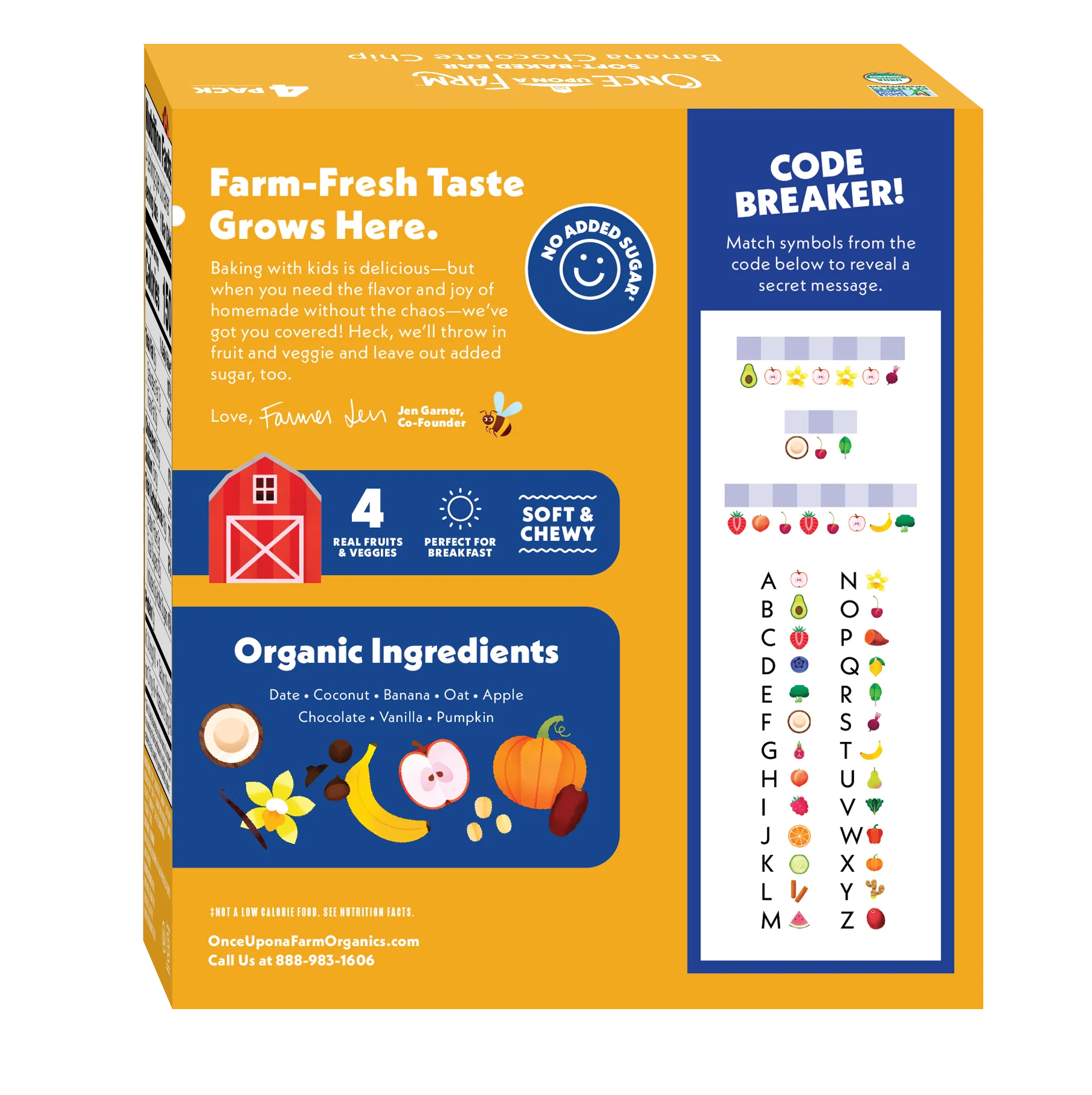 Banana Chocolate Chip Soft Baked Bar, 8 boxes - Image 4