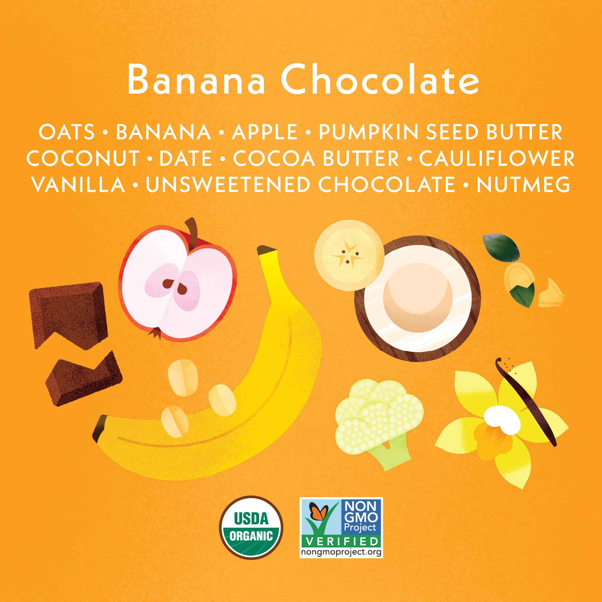 Banana Chocolate Refrigerated Oat Bar - Image 3