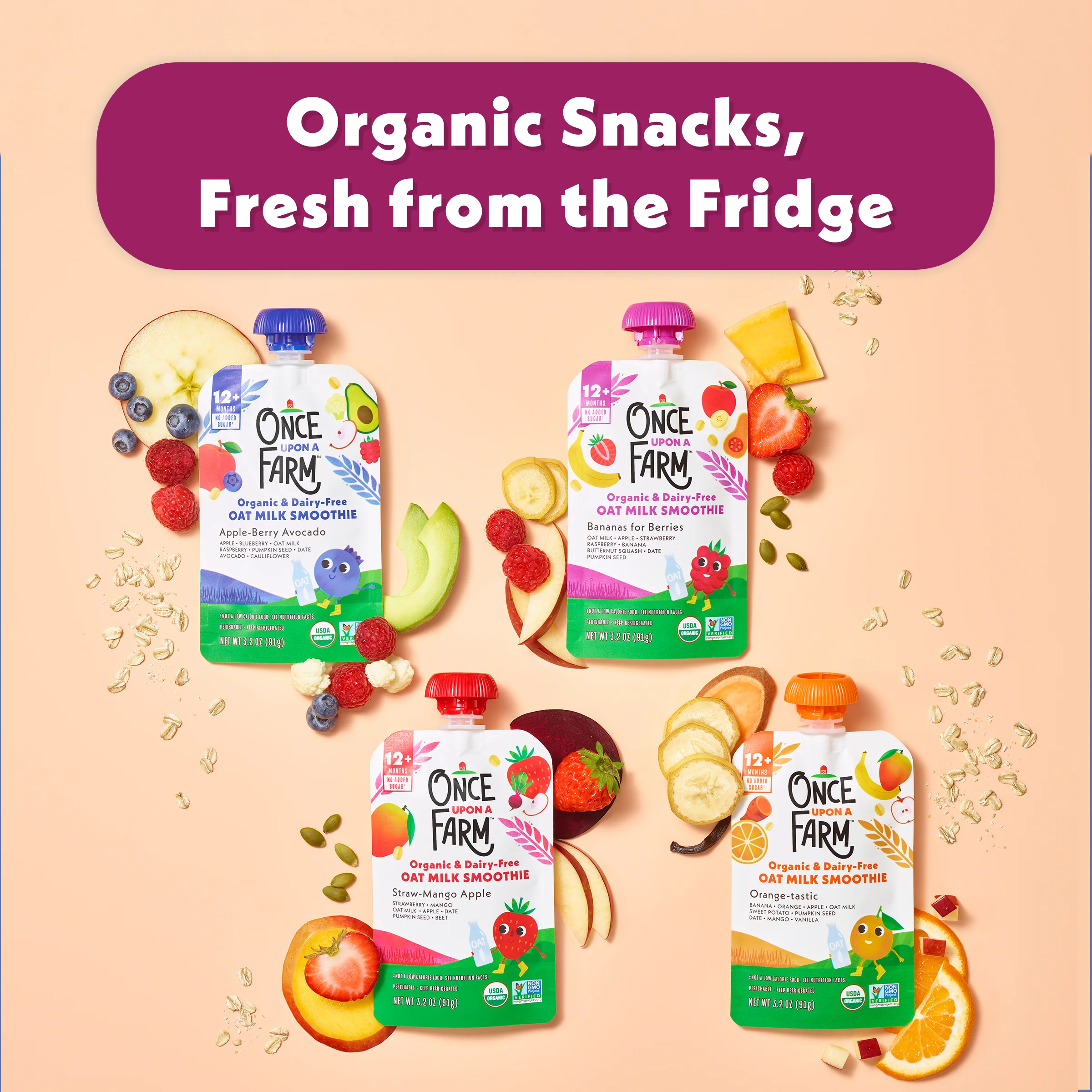 Bananas For Berries Oat Milk Smoothie - Image 5