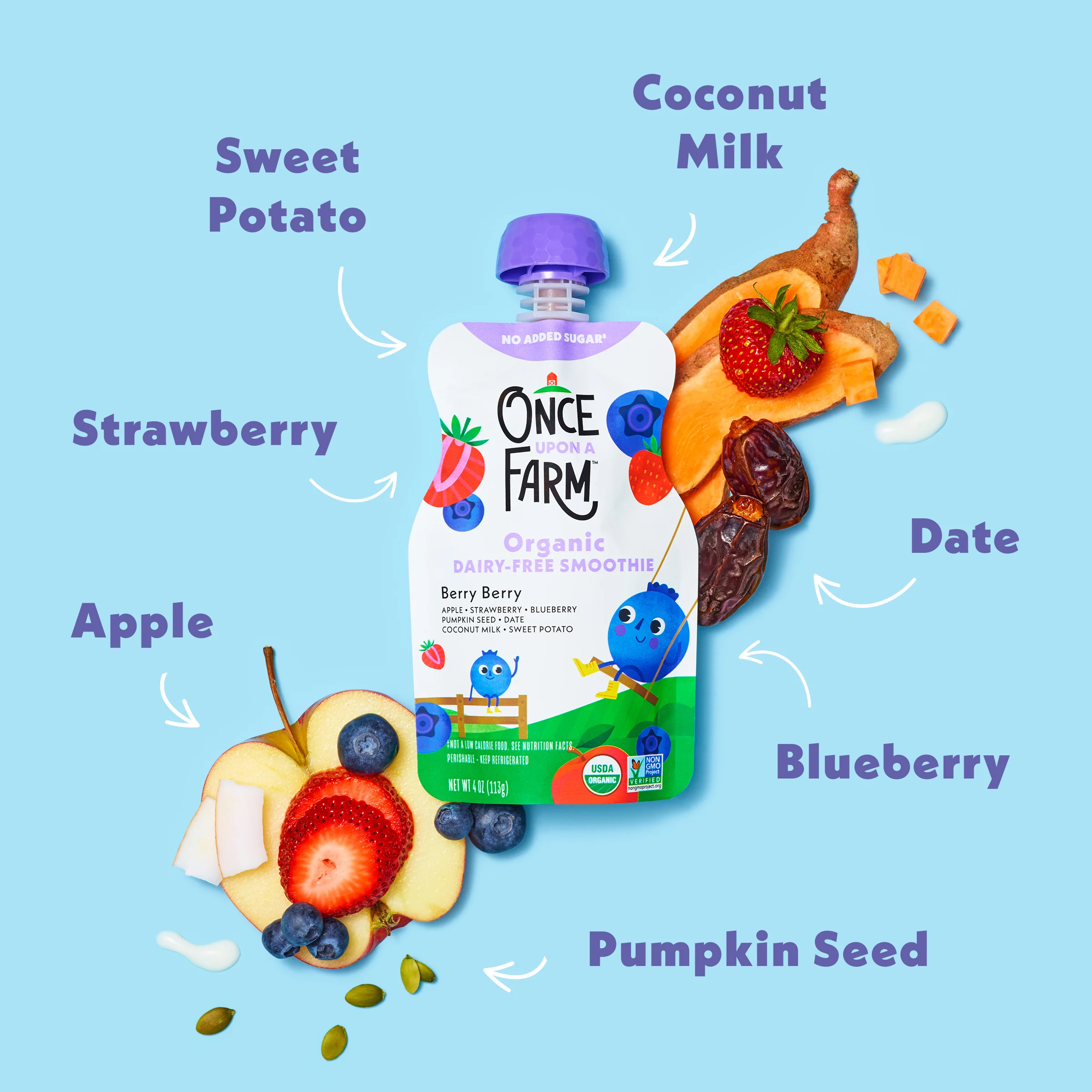 Berry Berry Dairy-Free Smoothie - Image 4