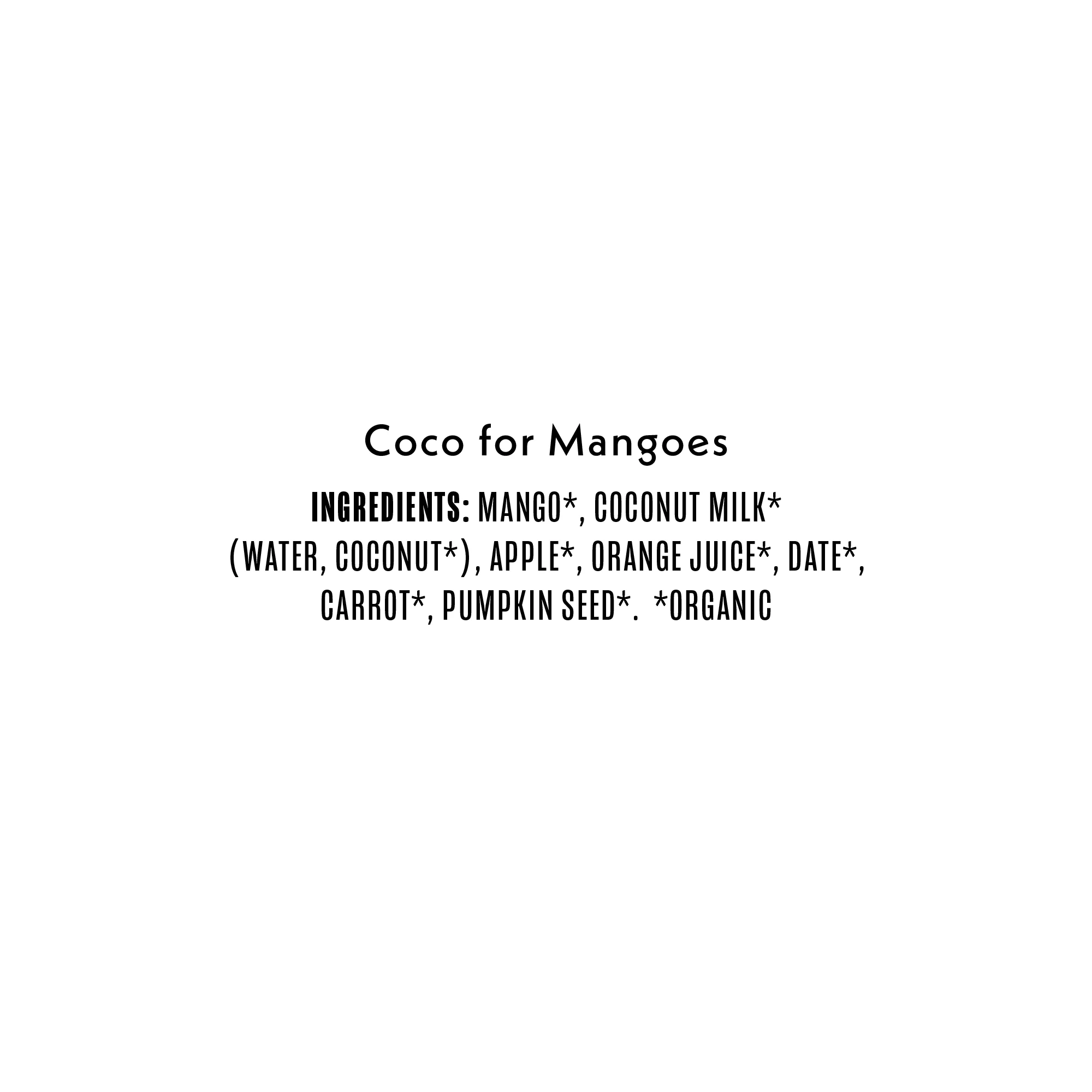 Coco for Mangoes Dairy-Free Smoothie - Image 5