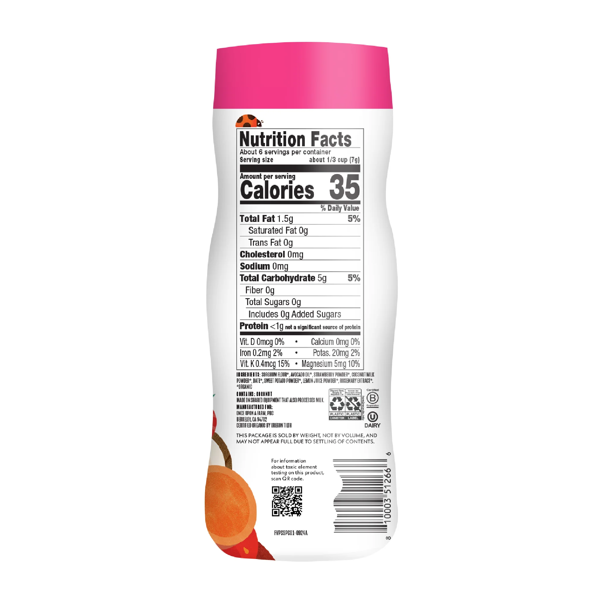 Fruit & Veggie Puff Variety Pack, 18ct - Image 4