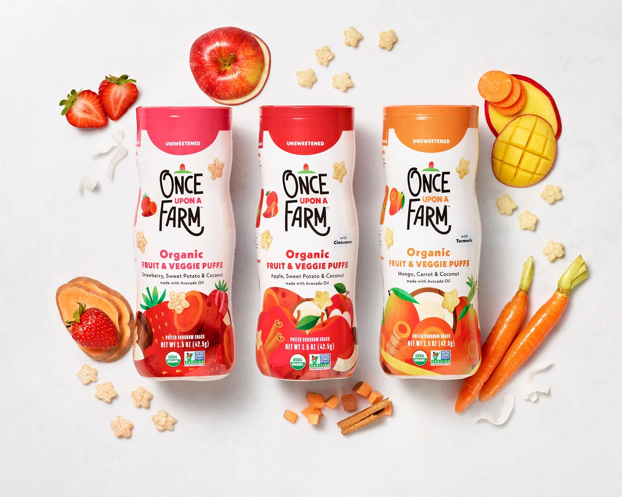 Fruit & Veggie Puff Variety Pack, 18ct - Image 6