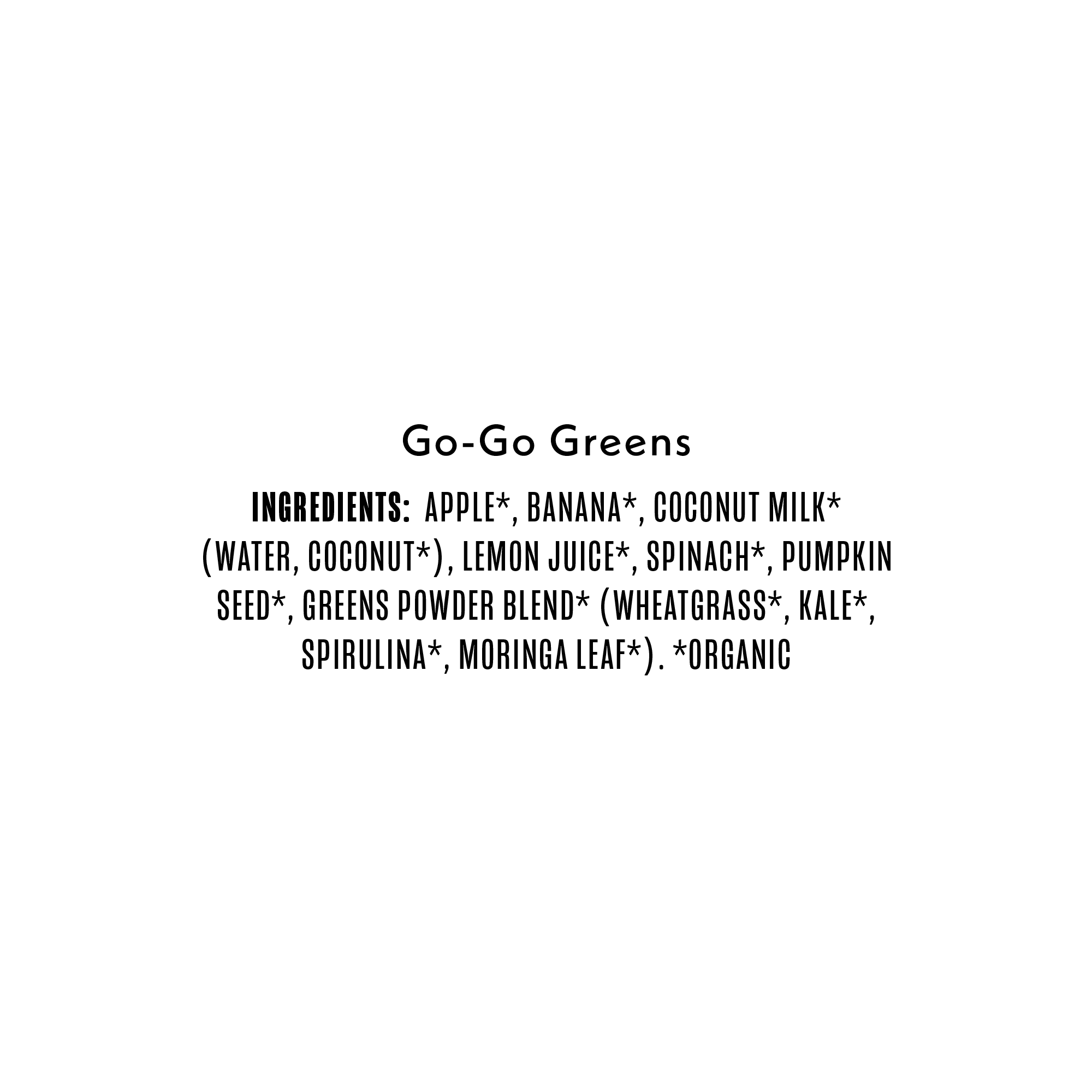 Go-Go Greens Dairy-Free Smoothie - Image 3