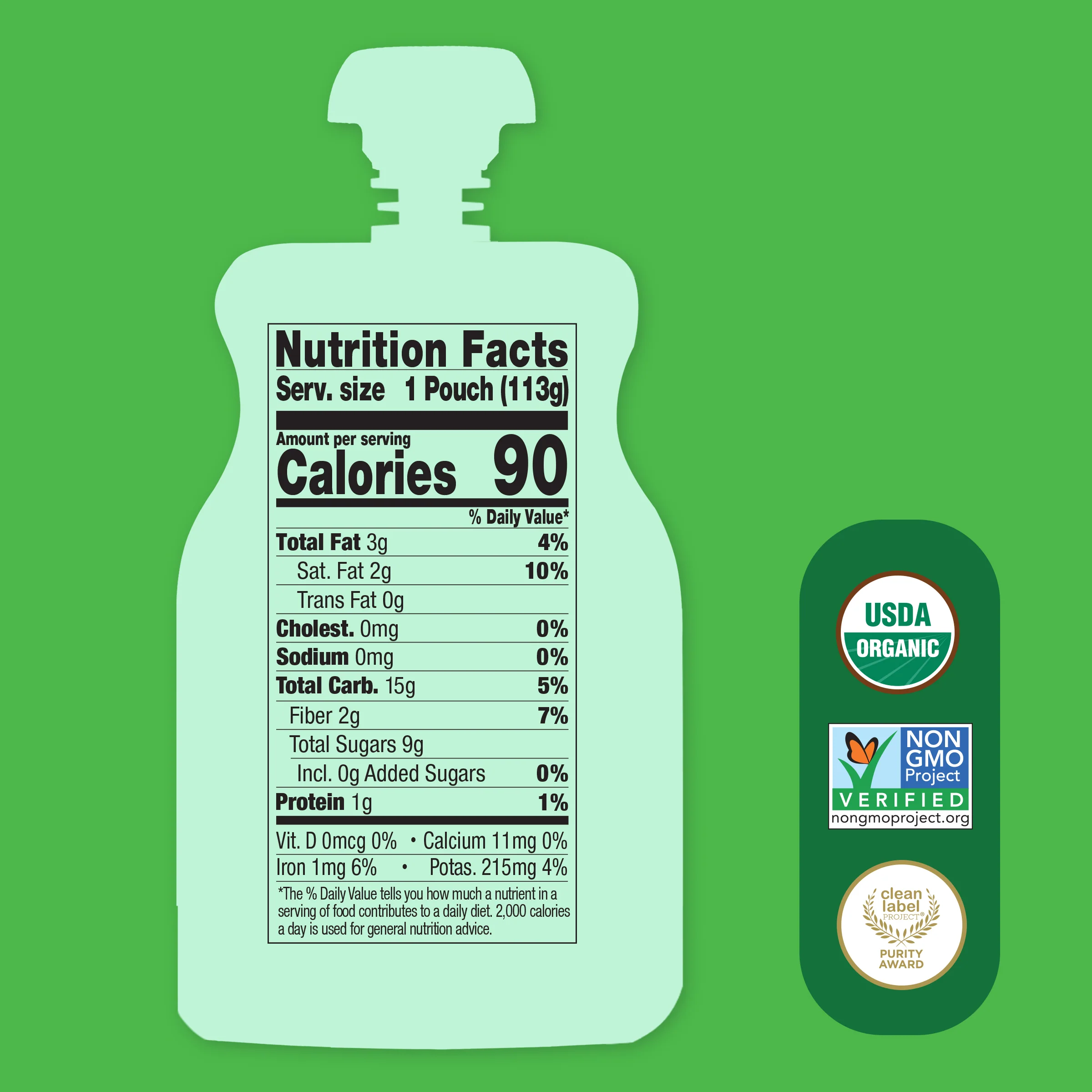 Go-Go Greens Dairy-Free Smoothie - Image 3