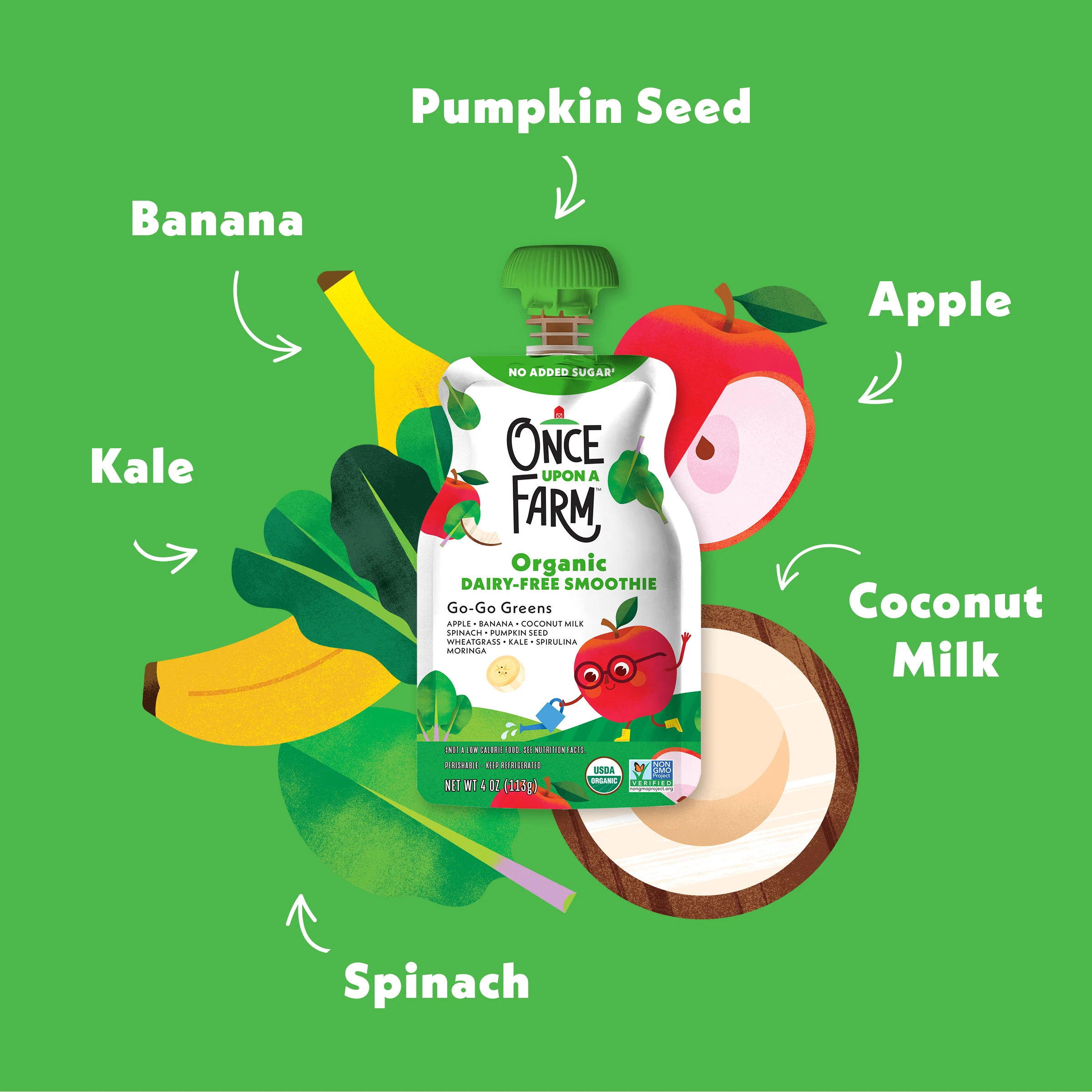 Go-Go Greens Dairy-Free Smoothie - Image 4