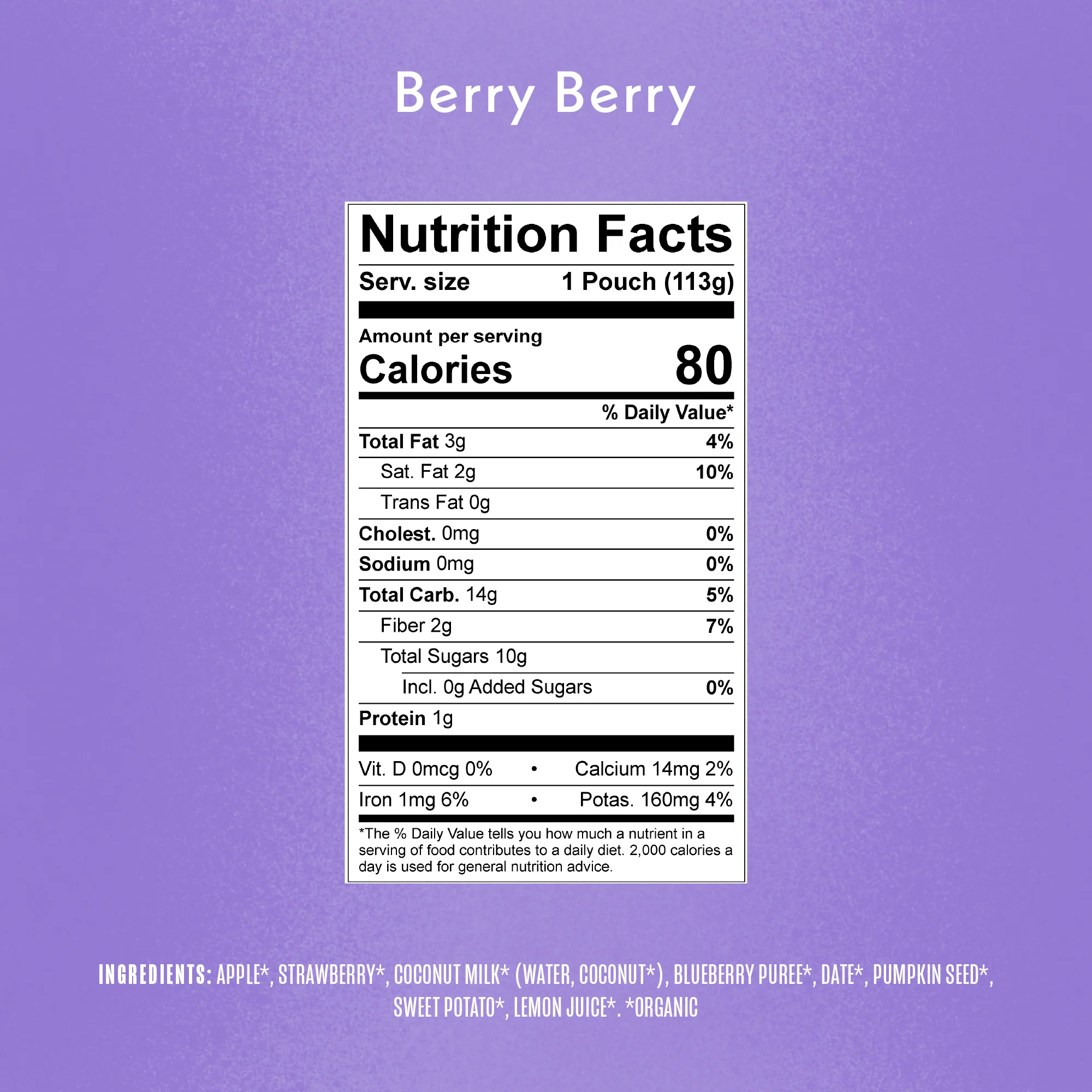Berry Berry Dairy-Free Smoothie - Image 3