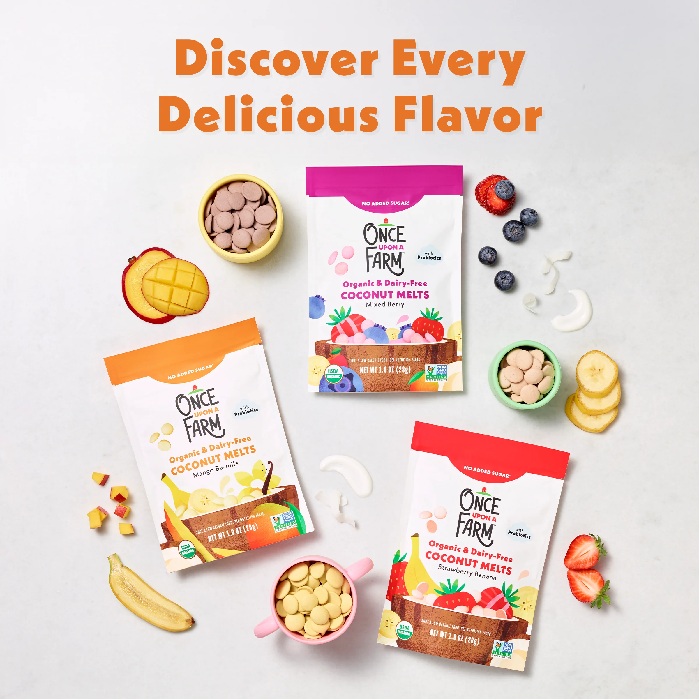 Mango Ba-nilla Coconut Melts, 8ct - Image 5