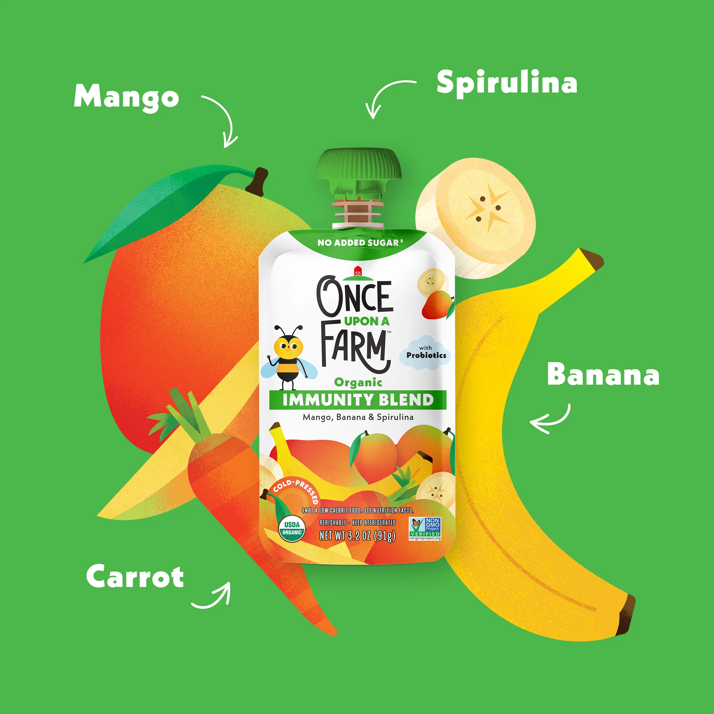 Mango, Banana & Spirulina Immunity Blend - Image 7