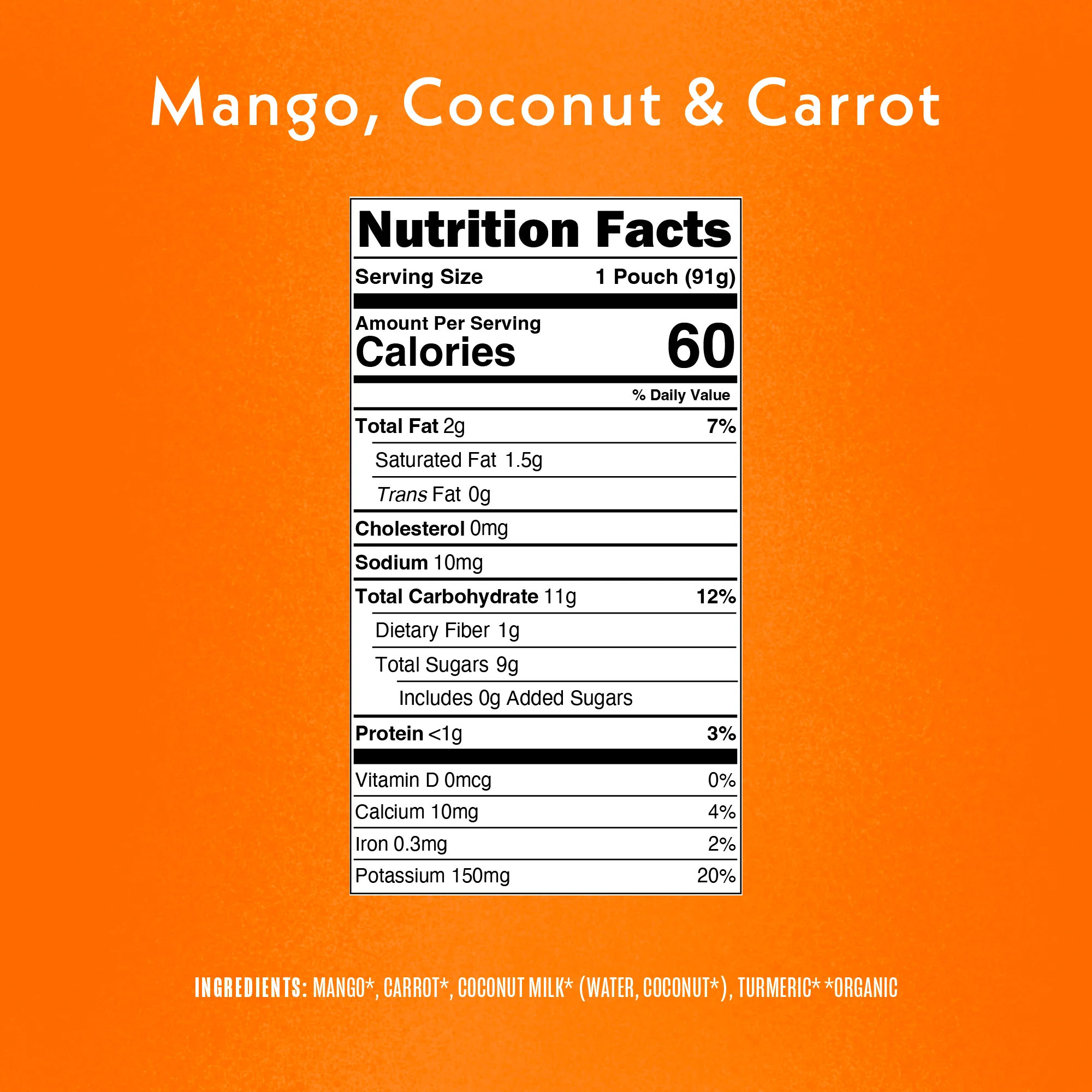 Mango, Coconut & Carrot - Image 3