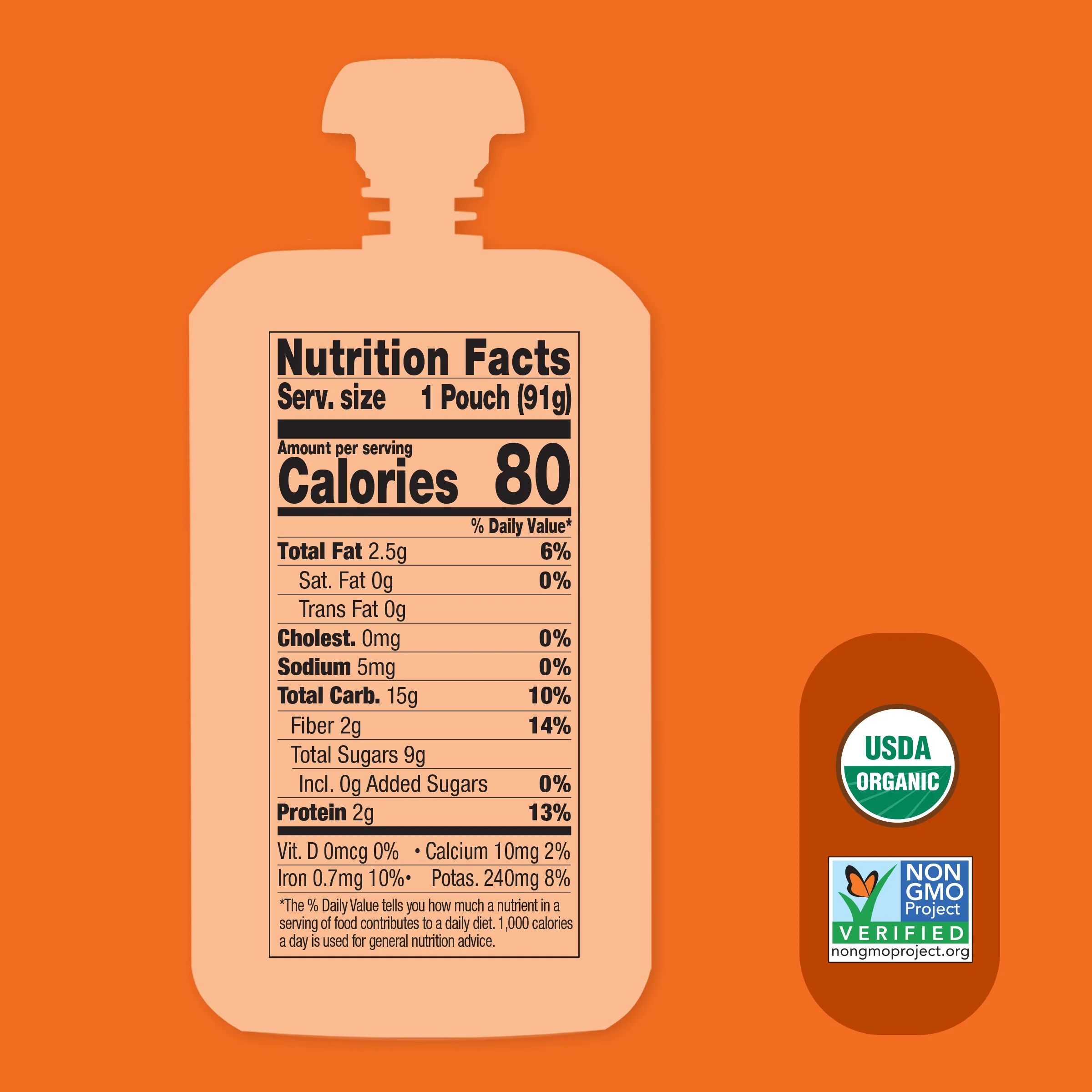 Orange-tastic Oat Milk Smoothie - Image 4