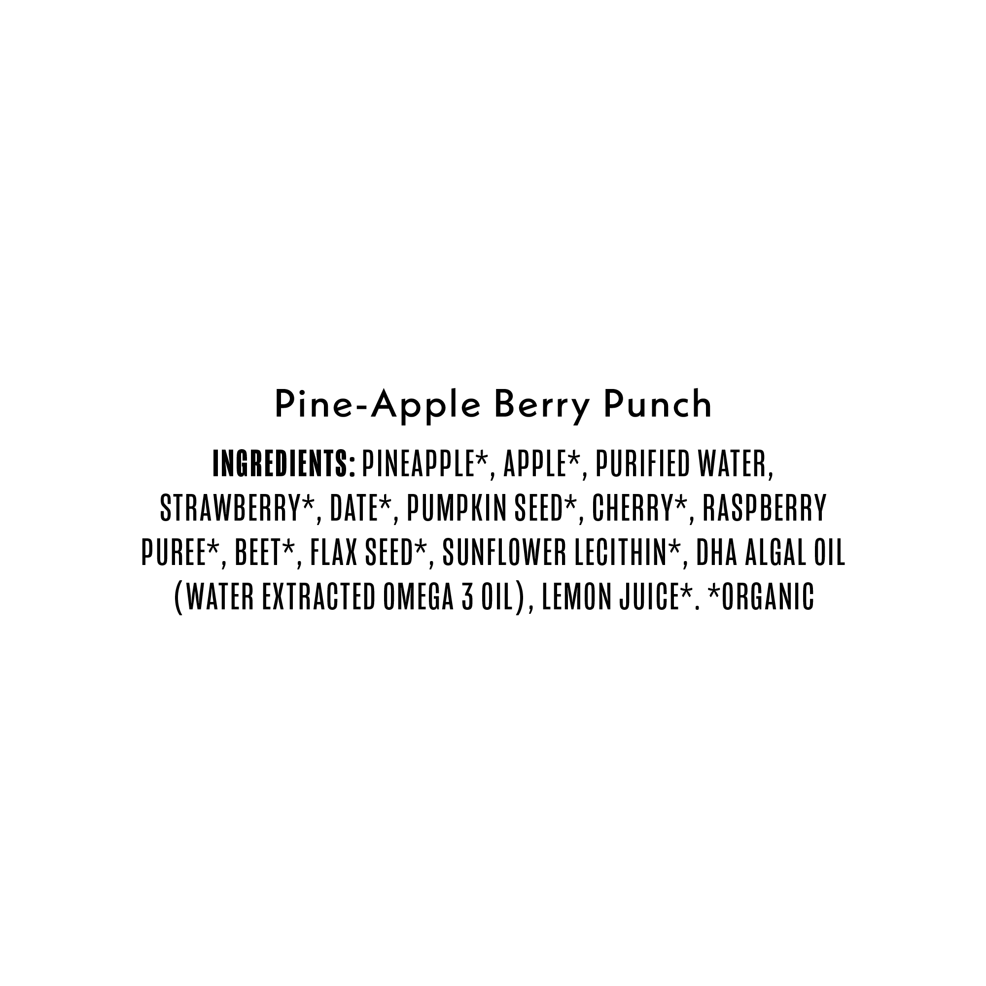 Pine-Apple Berry Punch Smart Blend - Image 5