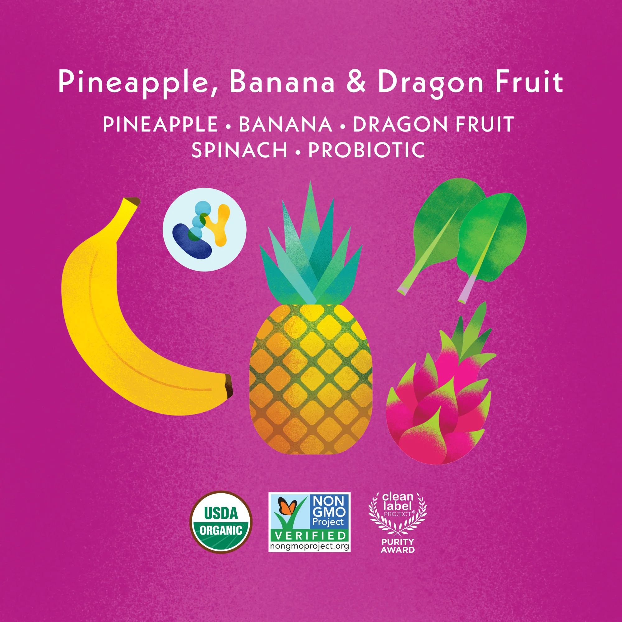 Pineapple, Banana & Dragon Fruit Immunity Blend - Image 4