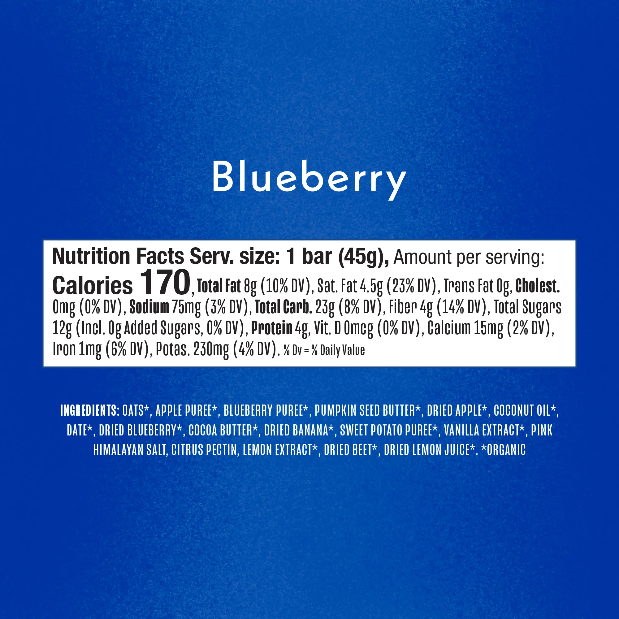 Blueberry Refrigerated Oat Bar - Image 3