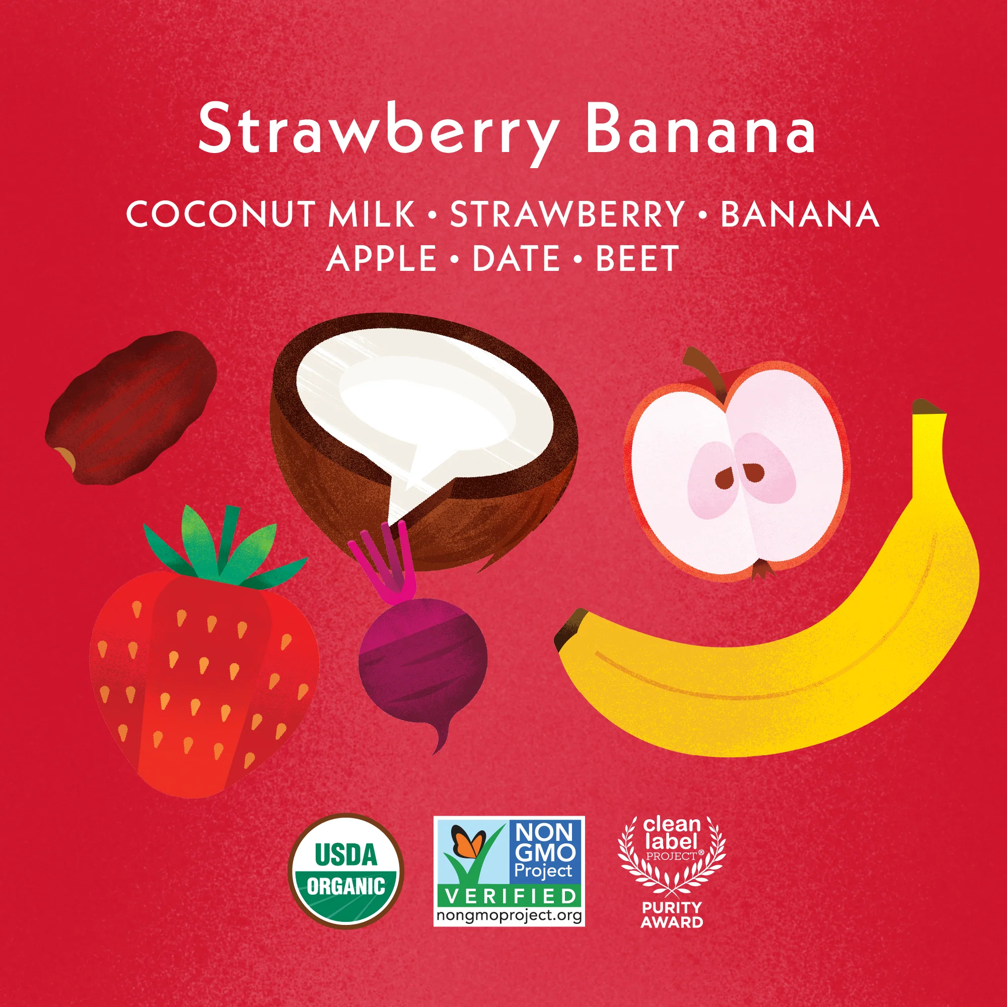 Strawberry Banana Coconut Milk Yogurt Alternative - Image 4