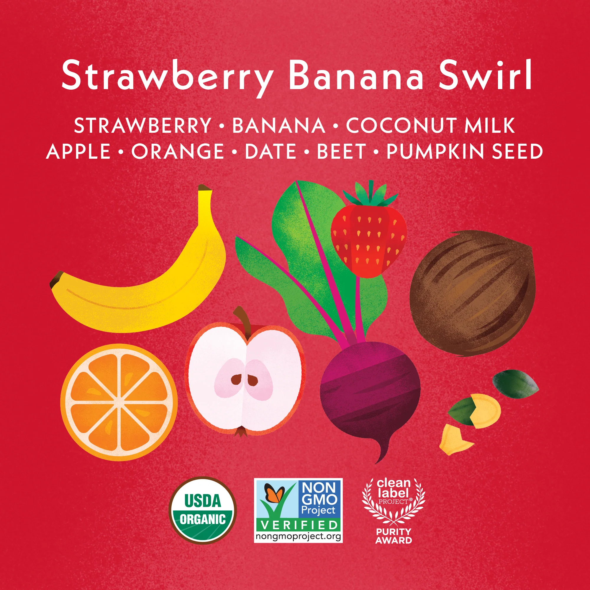 Strawberry Banana Swirl Dairy-Free Smoothie - Image 3
