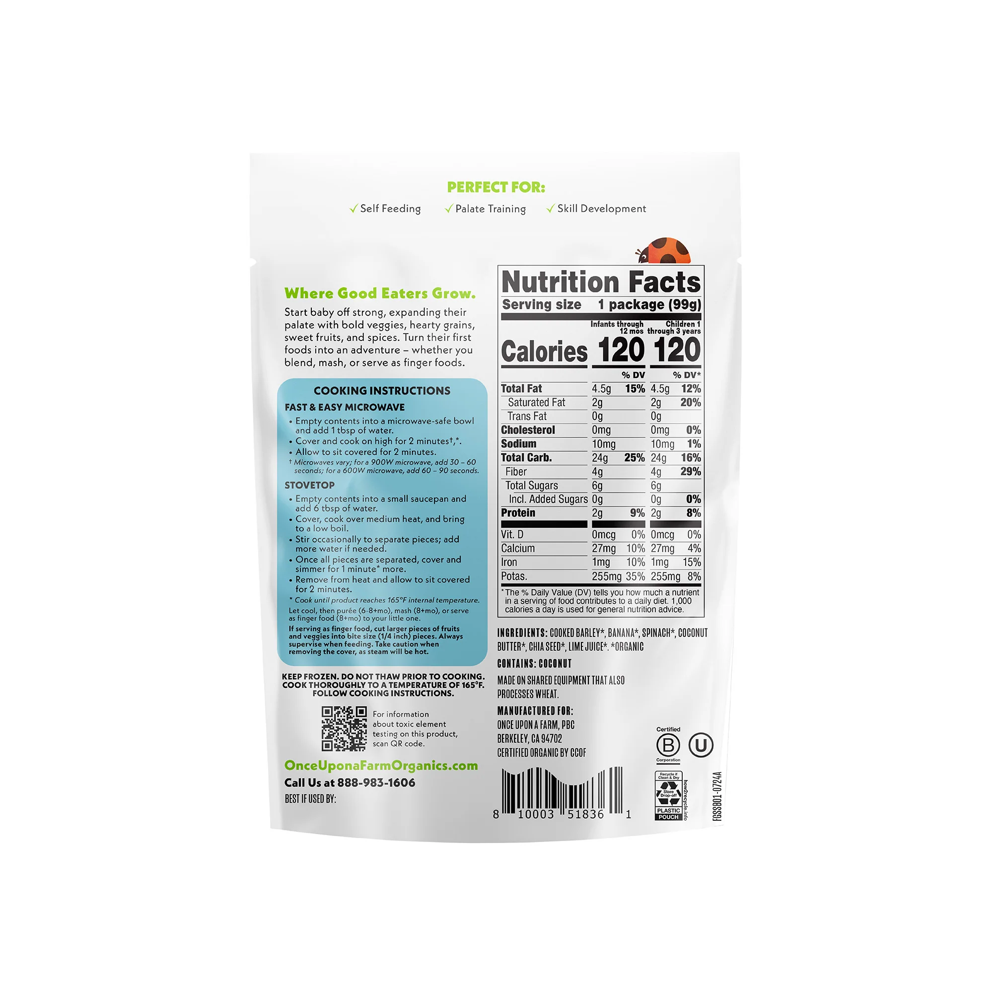 Sweet Spinach & Barley - Image 3