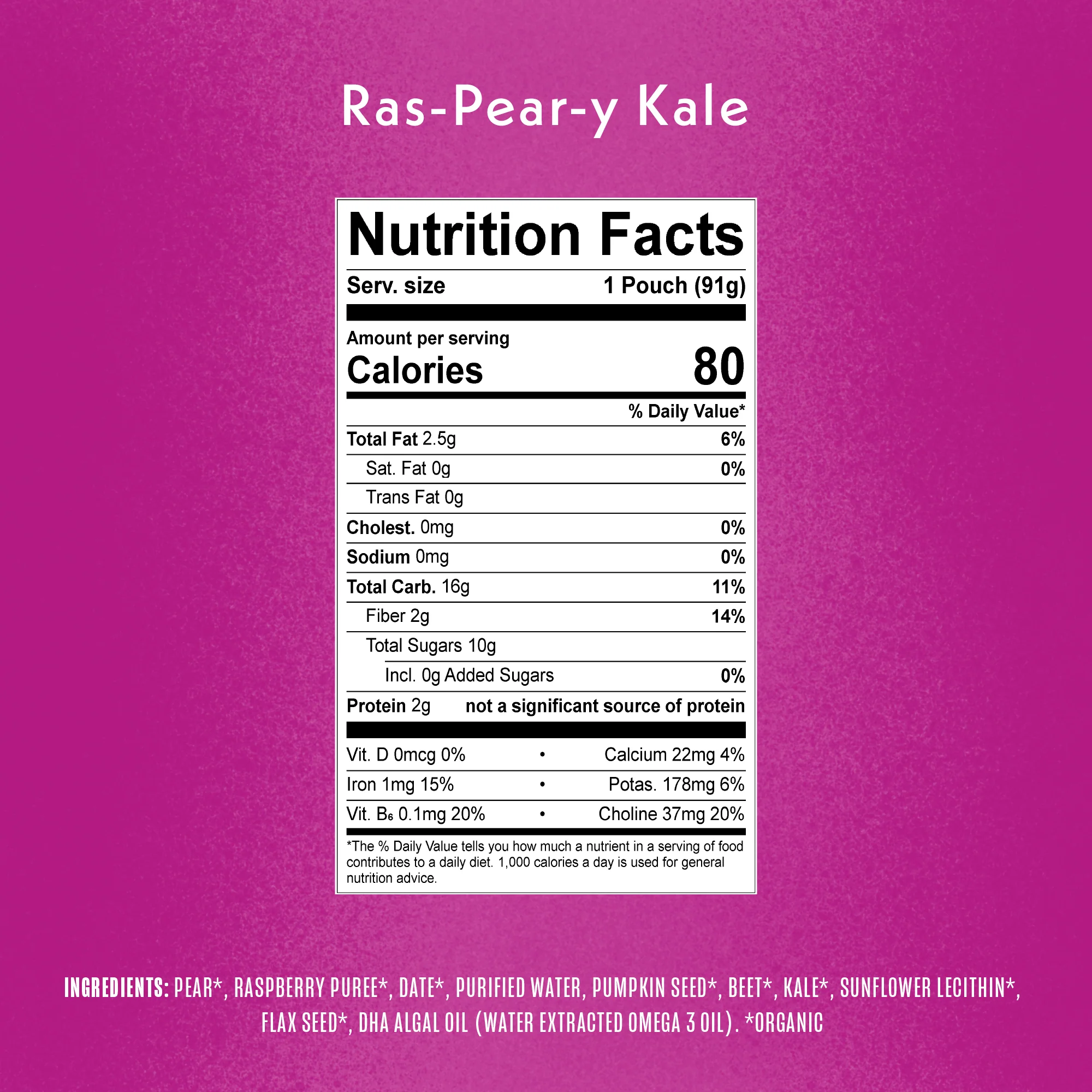 Ras-Pear-y Kale Smart Blend - Image 3