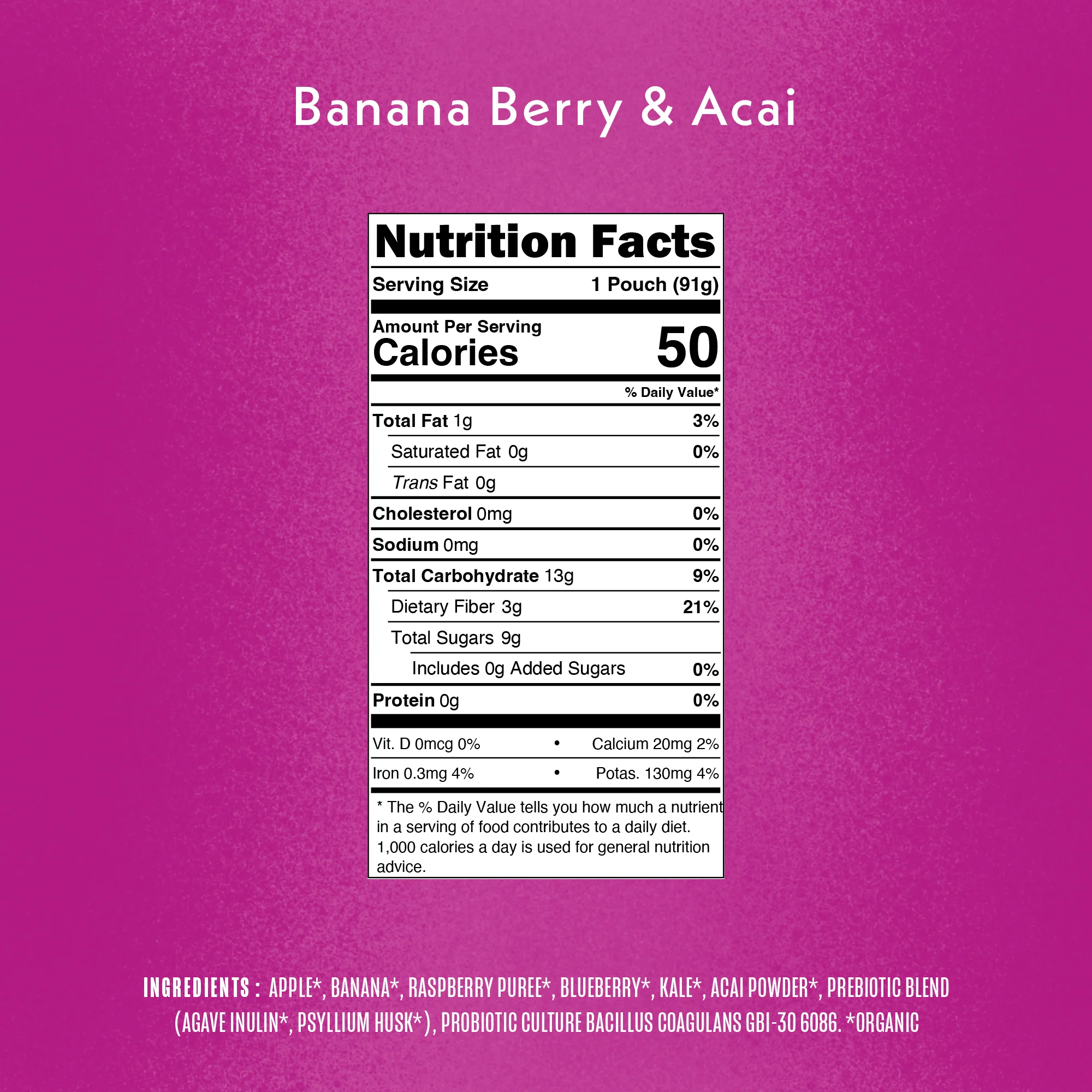 Banana Berry & Acai - Image 4