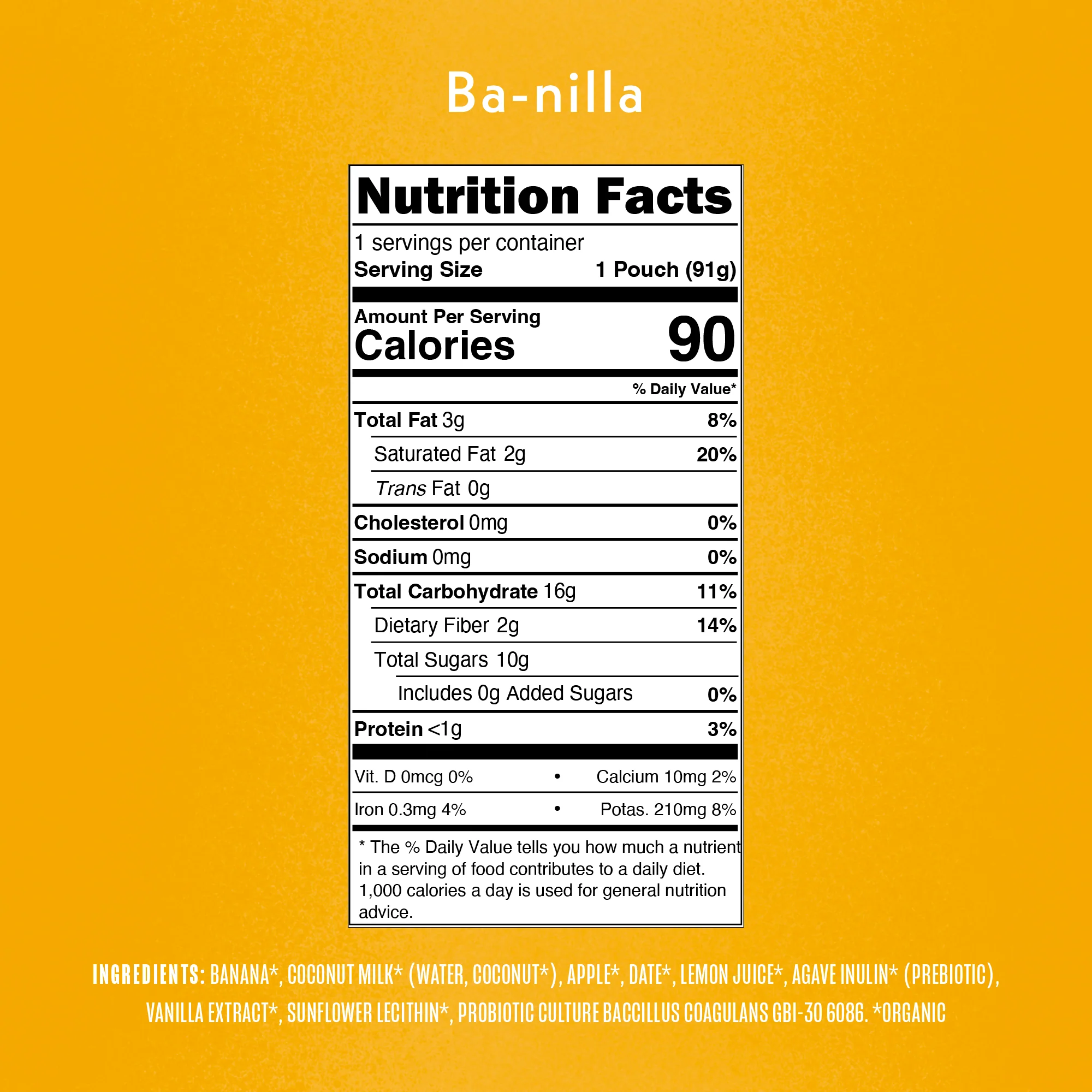 Ba-Nilla Coconut Milk Yogurt Alternative - Image 3